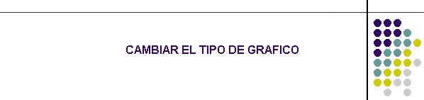 CAMBIAR EL TIPO DE GRAFICO