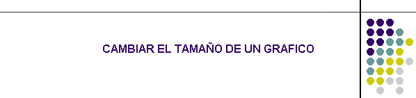 CAMBIAR EL TAMAO DE UN GRAFICO